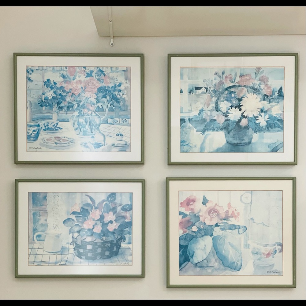 Watercolor Series with Frame
